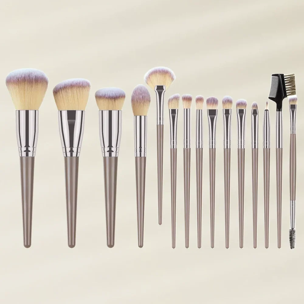 15-Piece Jumbo Makeup Brush Set